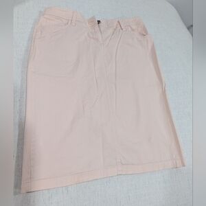 New York & Company Blush Jean Pencil Skirt - 6